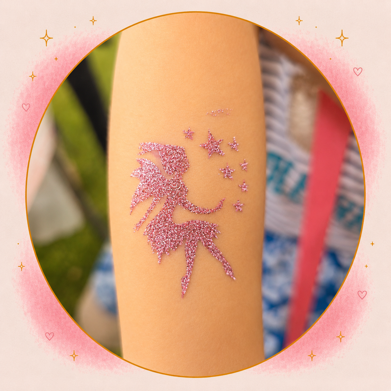 Foto Glittertattoo