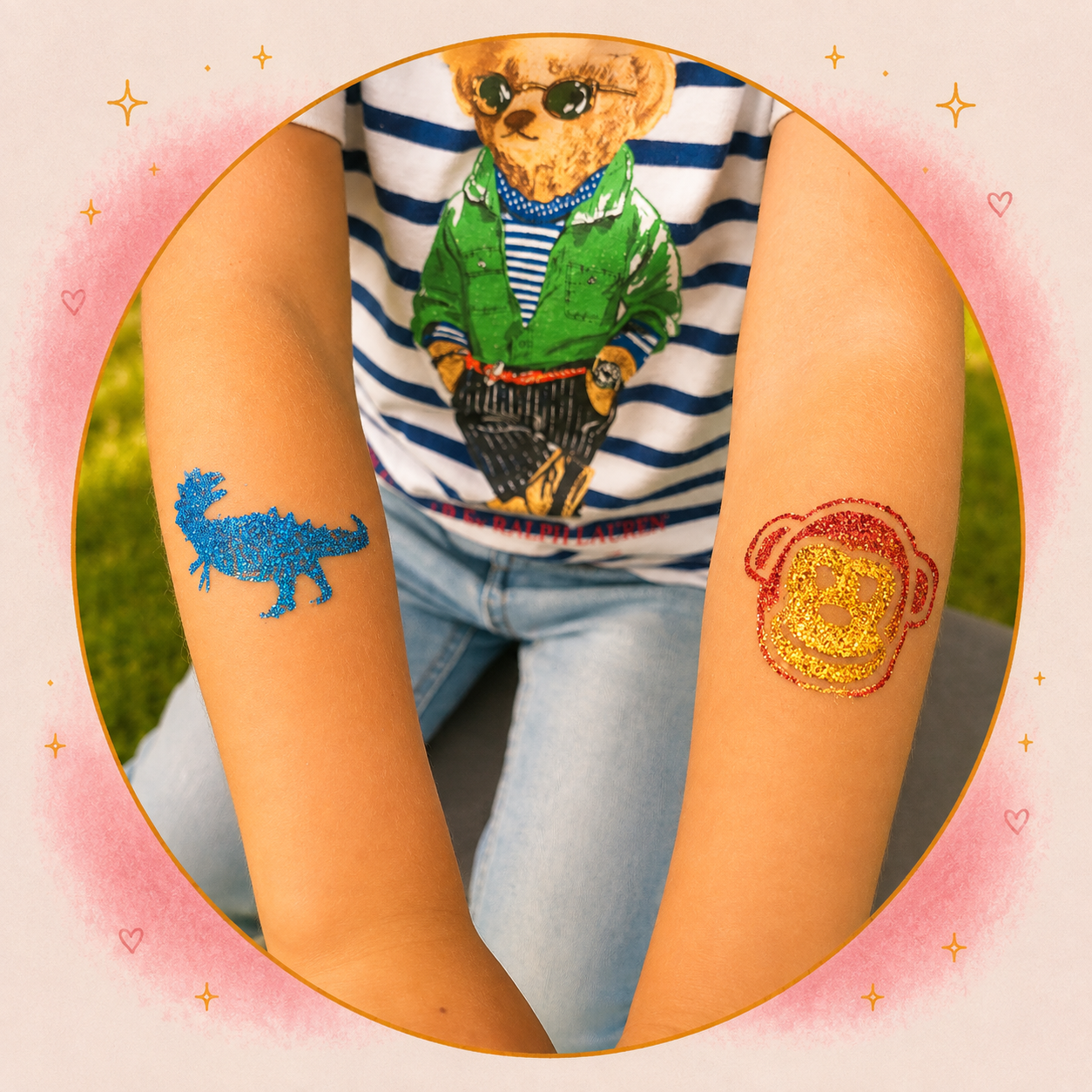 Foto Glittertattoo