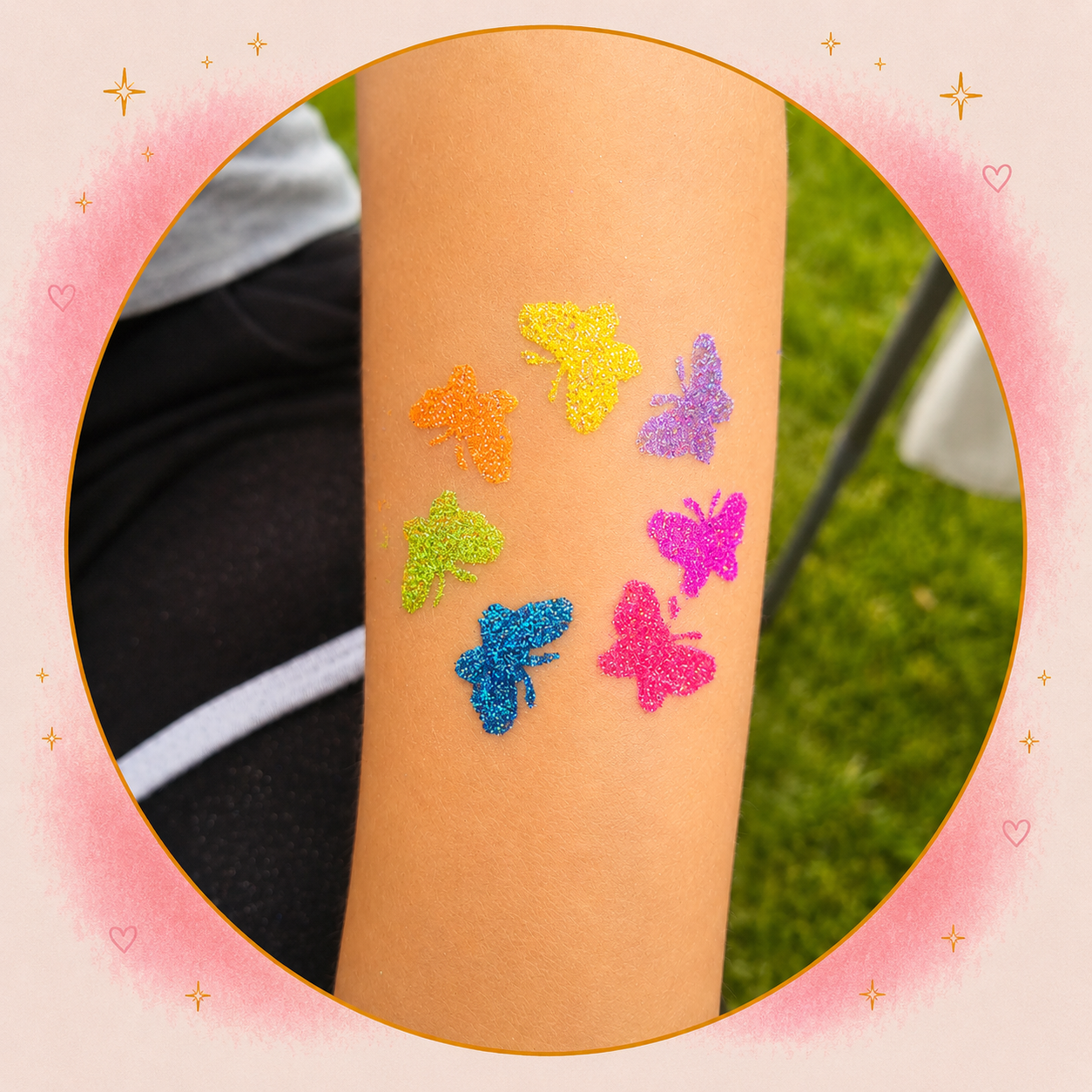 Foto Glittertattoo