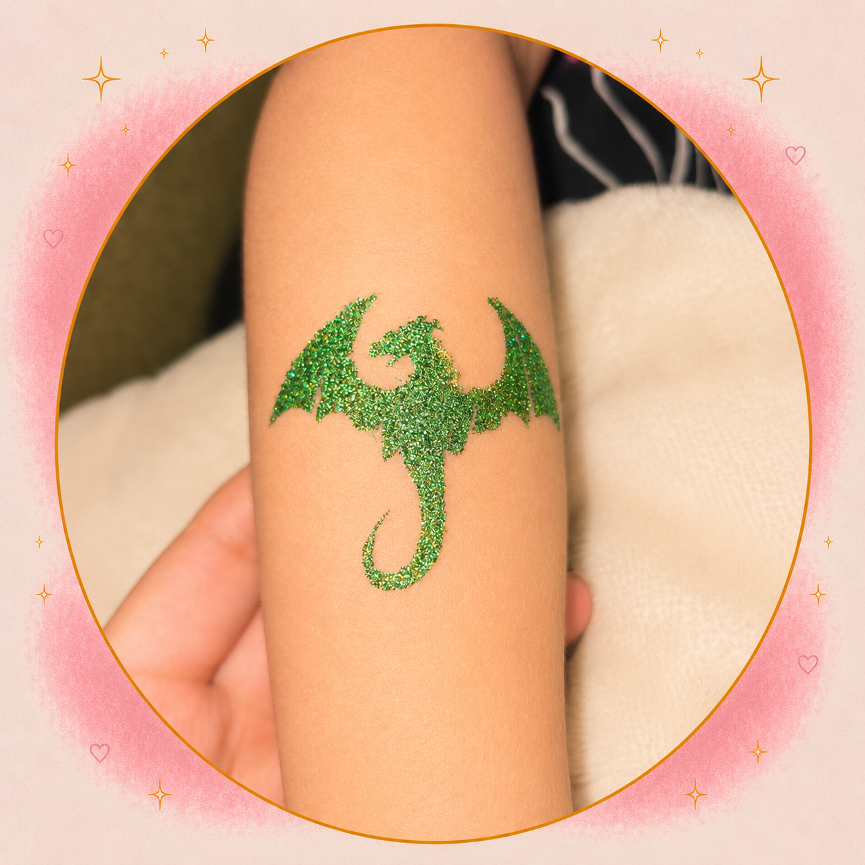 Foto Glittertattoo