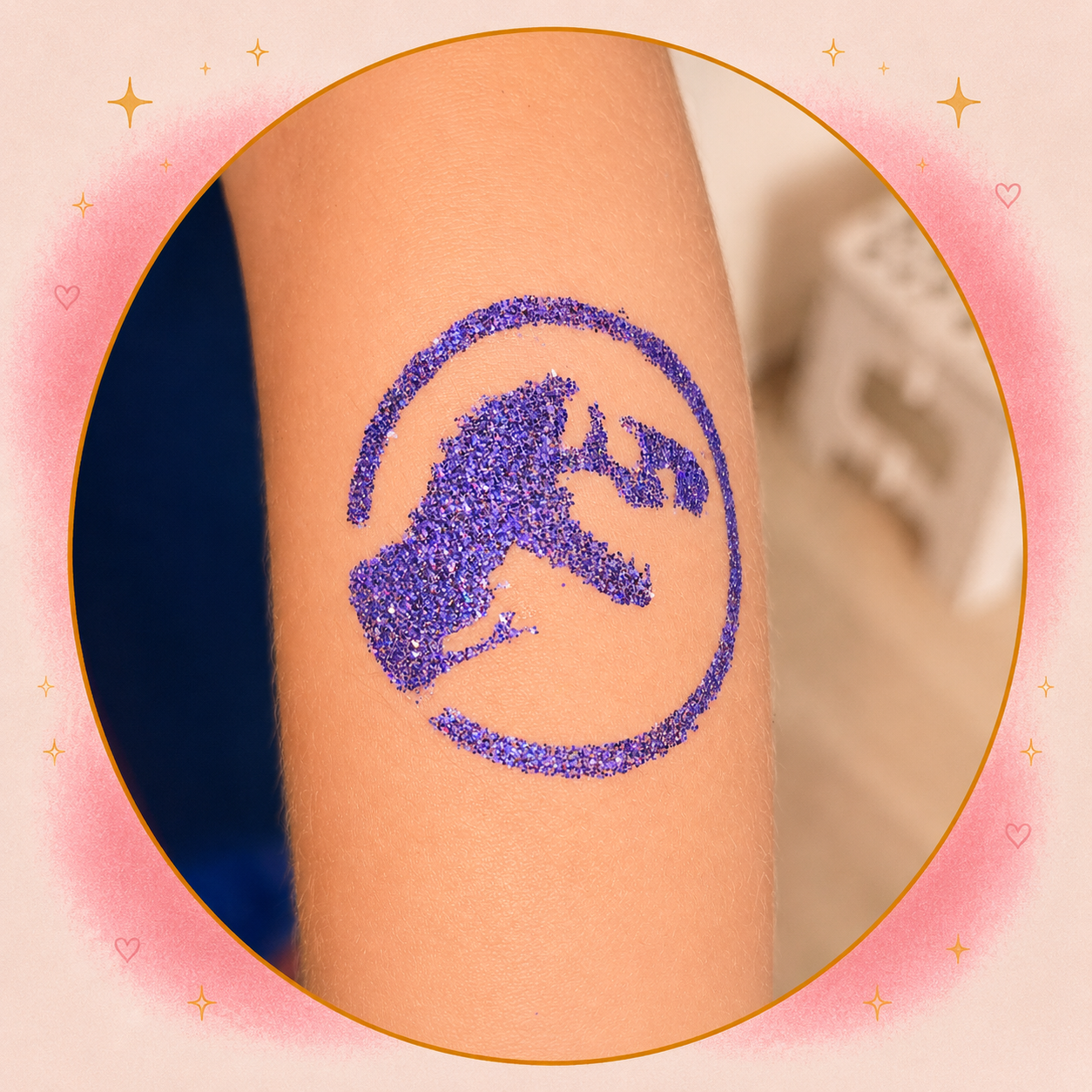 Foto Glittertattoo