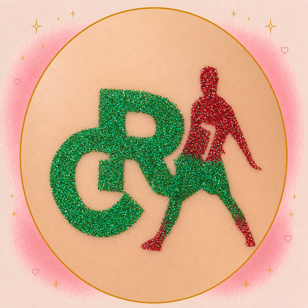 Foto Glittertattoo