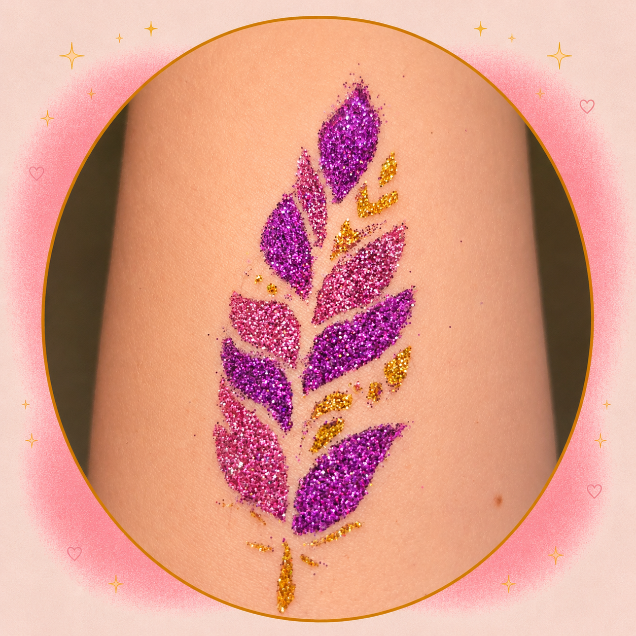 Foto Glittertattoo
