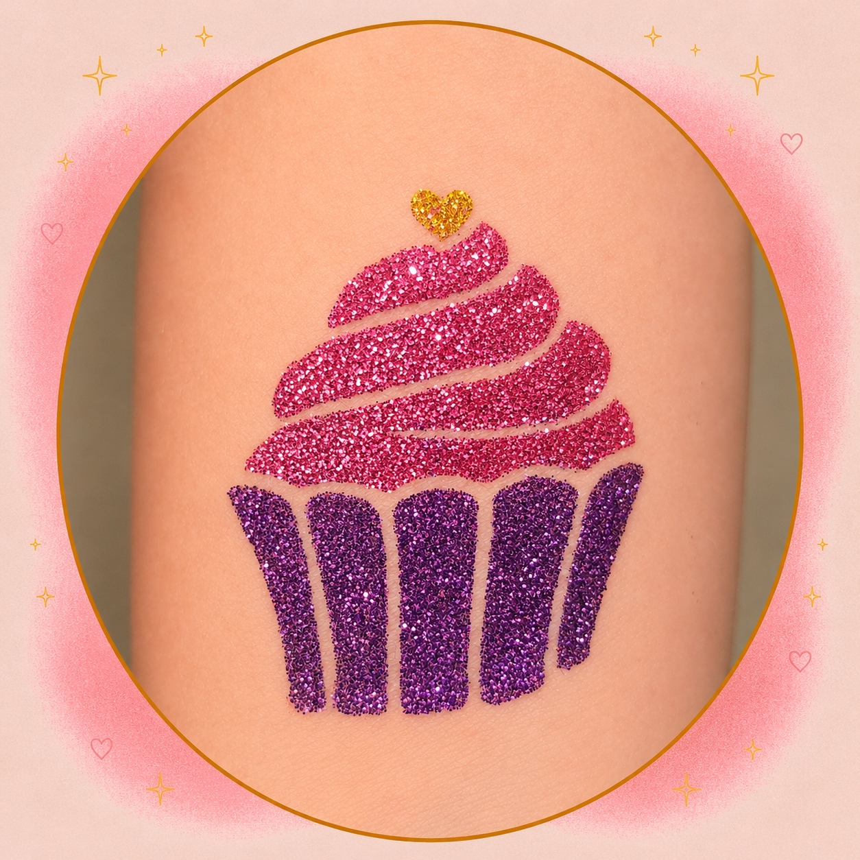 Foto Glittertattoo