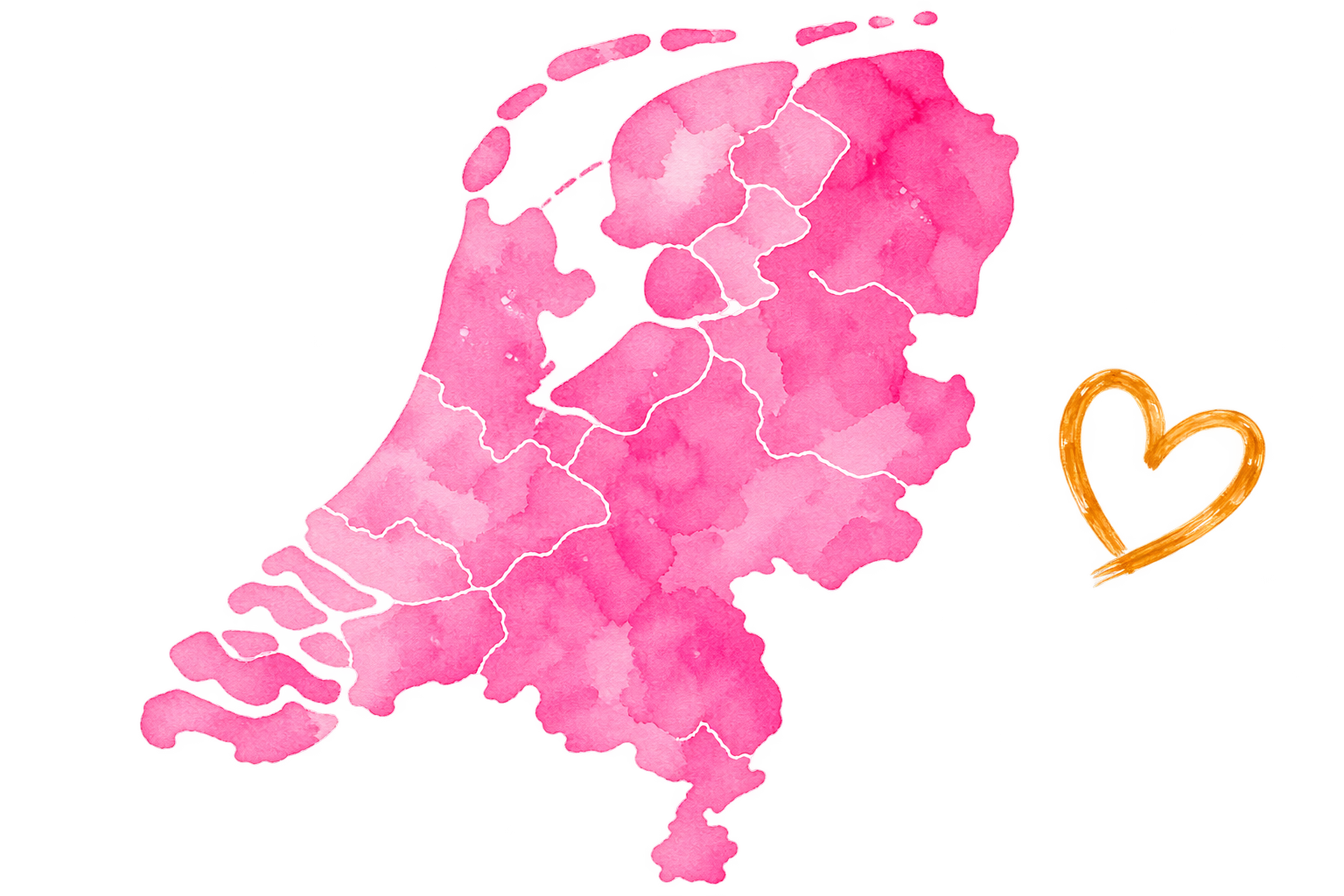 Kaart Nederland