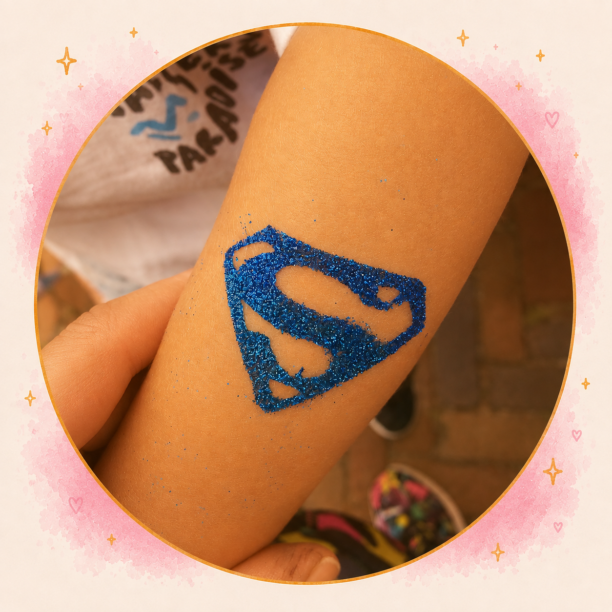 Foto Glittertattoo