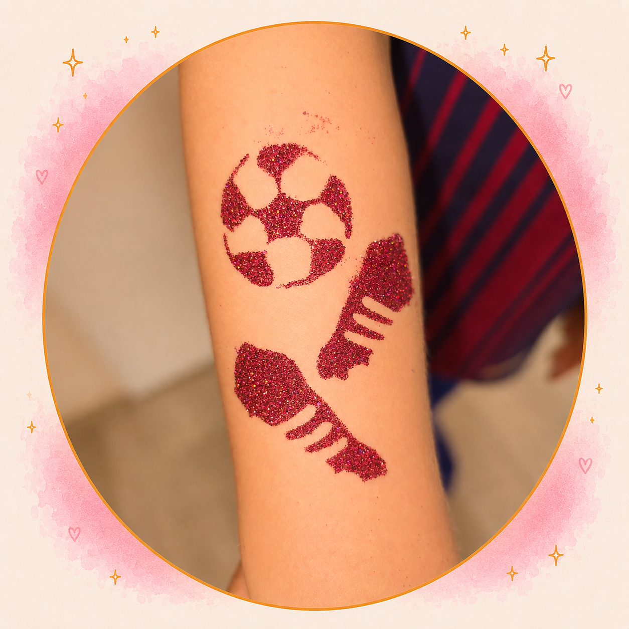 Foto Glittertattoo