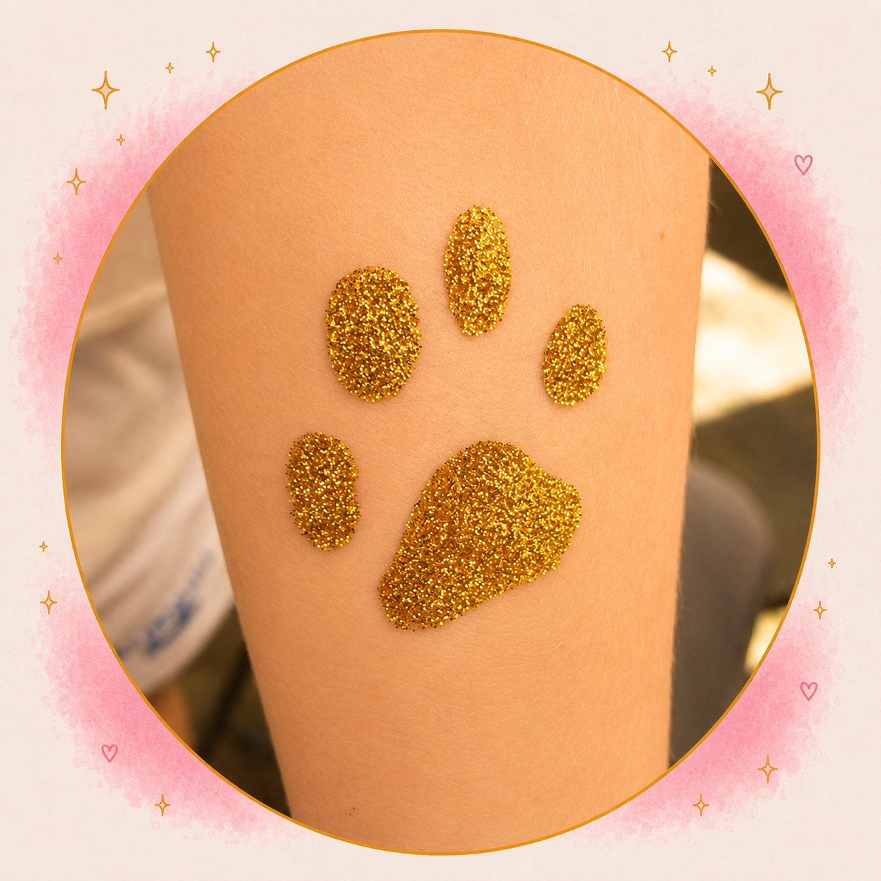 Foto Glittertattoo
