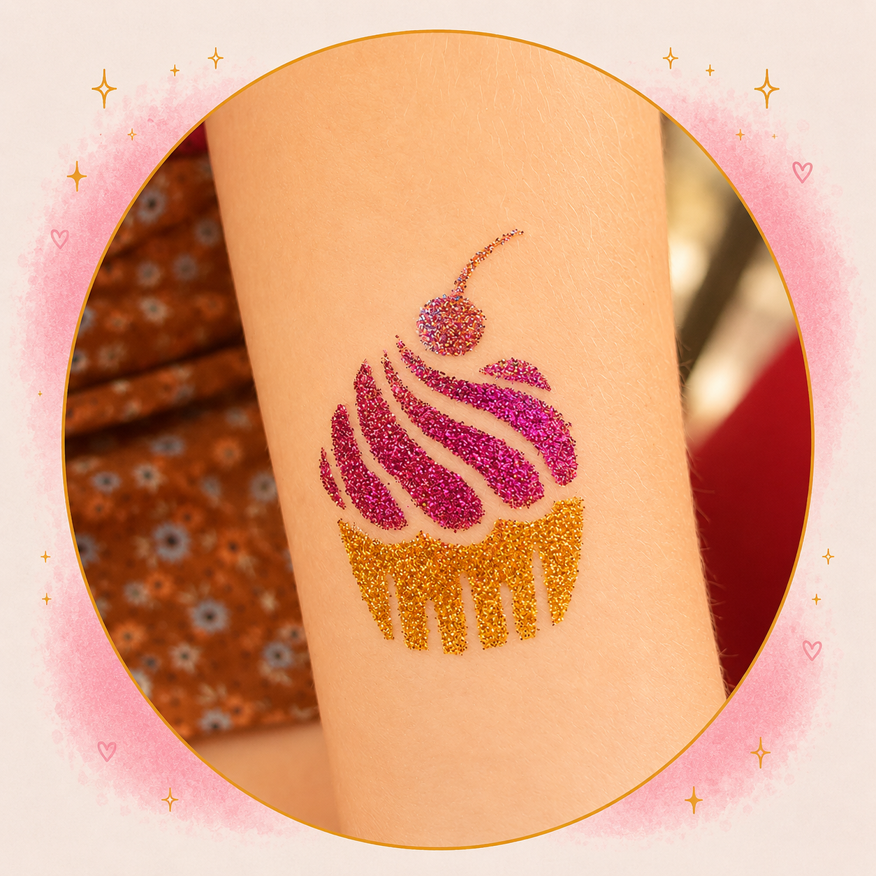 Foto Glittertattoo